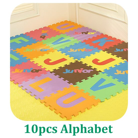 Baby Puzzle Mat Children Foam (10 Pcs)